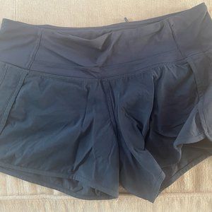 Lululemon Shorts, Size 6, Dark Teal  - CA 35801 RN 106259